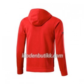 AC Milan Trenings Hettejakke 2017-18 Rød